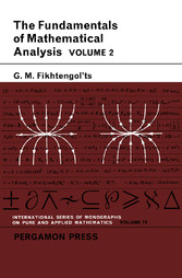 The Fundamentals of Mathematical Analysis