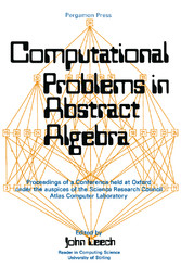 Computational Problems in Abstract Algebra