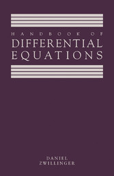 Handbook of Differential Equations