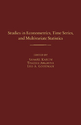 Studies in Econometrics, Time Series, and Multivariate Statistics