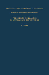 Probability Inequalities in Multivariate Distributions