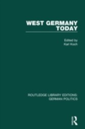 West Germany Today (RLE: German Politics)