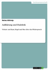 Aufklärung und Dialektik