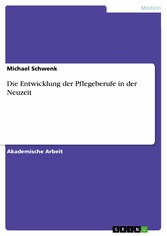 Die Entwicklung der Pflegeberufe in der Neuzeit