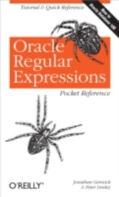 Oracle Regular Expressions Pocket Reference