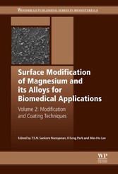 Surface Modification of Magnesium and its Alloys for Biomedical Applications