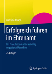 Erfolgreich führen im Ehrenamt