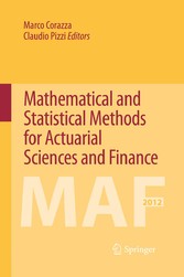 Mathematical and Statistical Methods for Actuarial Sciences and Finance