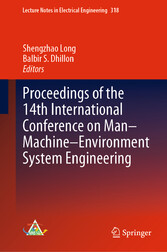 Proceedings of the 14th International Conference on Man-Machine-Environment System Engineering