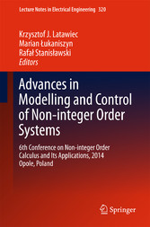 Advances in Modelling and Control of Non-integer-Order Systems