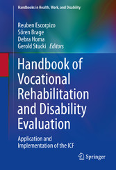 Handbook of Vocational Rehabilitation and Disability Evaluation