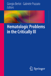 Hematologic Problems in the Critically Ill