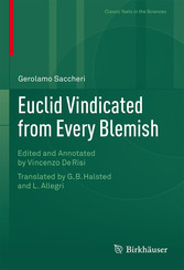 Euclid Vindicated from Every Blemish