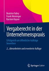 Vergaberecht in der Unternehmenspraxis