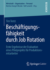 Beschäftigungsfähigkeit durch Job Rotation