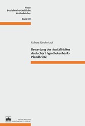 Bewertung des Ausfallrisikos deutscher Hypothekenbank-Pfandbriefe