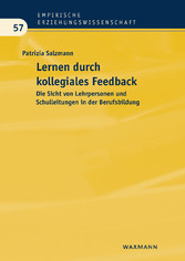 Lernen durch kollegiales Feedback