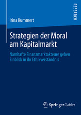 Strategien der Moral am Kapitalmarkt