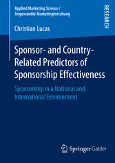 Sponsor- and Country-Related Predictors of Sponsorship Effectiveness