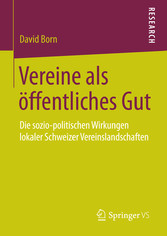 Vereine als öffentliches Gut