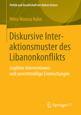 Diskursive Interaktionsmuster des Libanonkonflikts