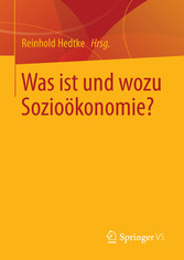 Was ist und wozu Sozioökonomie?