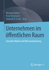 Unternehmen im öffentlichen Raum