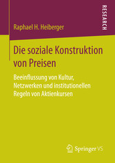 Die soziale Konstruktion von Preisen