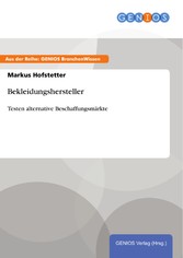 Bekleidungshersteller