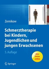 Schmerztherapie bei Kindern, Jugendlichen und jungen Erwachsenen