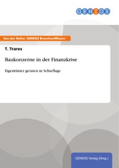 Baukonzerne in der Finanzkrise