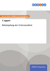 Bekämpfung der Schwarzarbeit