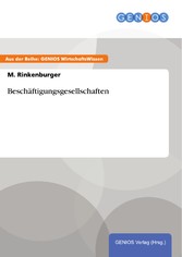 Beschäftigungsgesellschaften