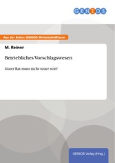 Betriebliches Vorschlagswesen