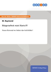 Bürgerarbeit statt Hartz-IV