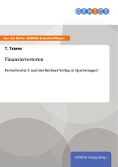 Finanzinvestoren