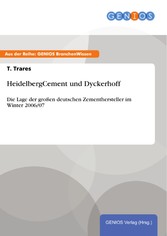 HeidelbergCement und Dyckerhoff