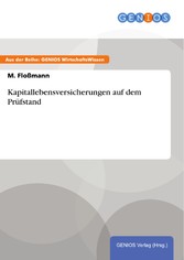 Kapitallebensversicherungen auf dem Prüfstand