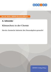 Klimaschutz in der Chemie