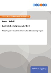 Konsolidierungsvorschriften