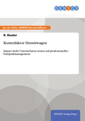 Kostenfaktor Dienstwagen