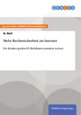 Mehr Rechtssicherheit im Internet