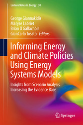 Informing Energy and Climate Policies Using Energy Systems Models