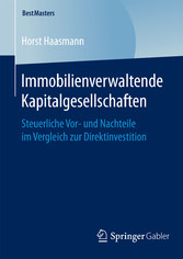 Immobilienverwaltende Kapitalgesellschaften