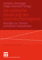 Die politische Steuerung des Geschlechterregimes