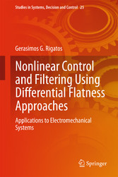 Nonlinear Control and Filtering Using Differential Flatness Approaches