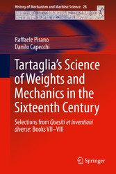 Tartaglia's Science of Weights and Mechanics in the Sixteenth Century