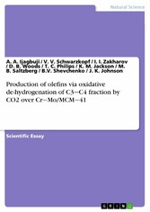 Production of olefins via oxidative de-hydrogenation of C3-C4 fraction by CO2 over Cr-Mo/MCM-41