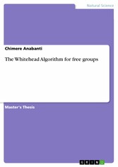 The Whitehead Algorithm for free groups