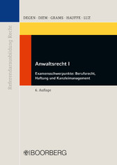 Anwaltsrecht I